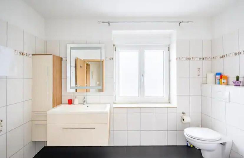 Guenstiges Gruenes Ferienzimmer Mit Separater Moderner Dusche Lörrach Eksteriør bilde